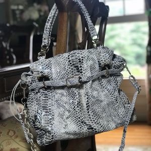 Elliott Lucca Snake Skin Handbag
